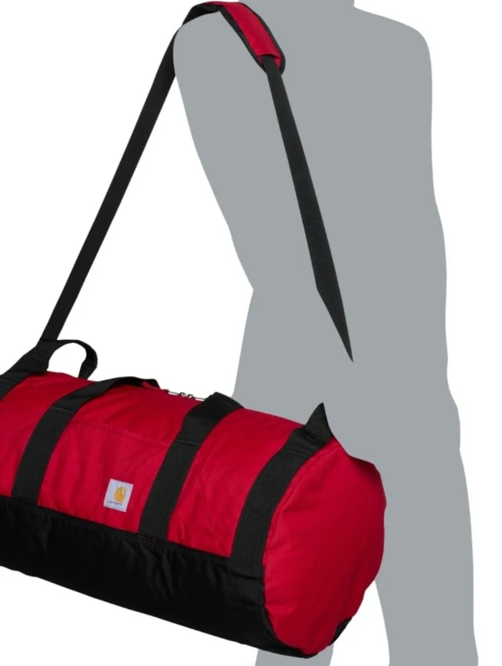 Carhartt 40L Classic Round Duffel Bag- Industy Red